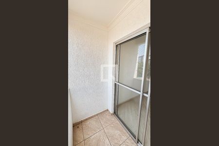 Varanda Sala - Sala de Jantar  de apartamento para alugar com 2 quartos, 60m² em Vila Eldizia, Santo André