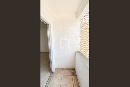 Varanda Sala - Sala de Jantar  de apartamento para alugar com 2 quartos, 60m² em Vila Eldizia, Santo André