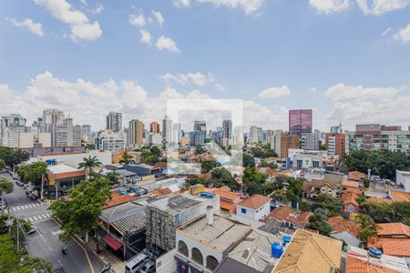 Vista da Varanda de apartamento para alugar com 1 quarto, 24m² em Pinheiros, São Paulo