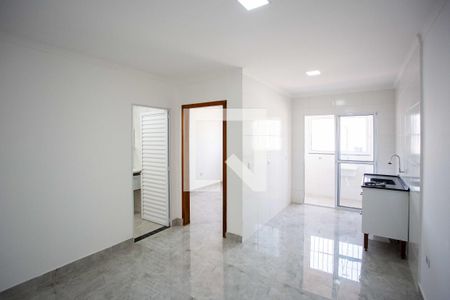 Sala de apartamento para alugar com 1 quarto, 40m² em Piraporinha, Diadema