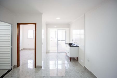 Sala de apartamento para alugar com 1 quarto, 40m² em Piraporinha, Diadema