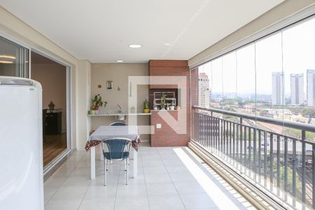 Varanda Gourmet de apartamento para alugar com 4 quartos, 167m² em Água Branca, São Paulo