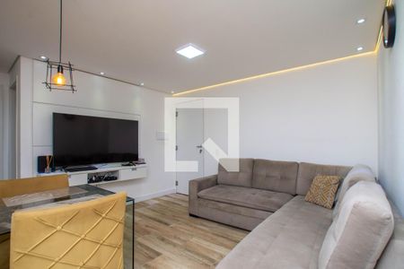 Sala de apartamento à venda com 2 quartos, 58m² em Gopouva, Guarulhos