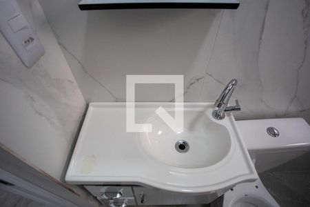 Banheiro de apartamento para alugar com 1 quarto, 30m² em Piraporinha, Diadema