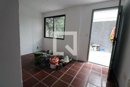 Sala de apartamento para alugar com 1 quarto, 60m² em Balneario Guarujá, Guarujá