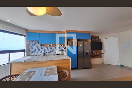 Sala/Cozinha de apartamento para alugar com 2 quartos, 63m² em Vilamar, Praia Grande