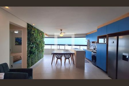 Sala/Cozinha de apartamento para alugar com 2 quartos, 63m² em Vilamar, Praia Grande