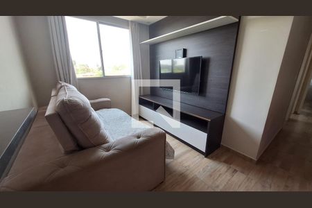 Sala de apartamento para alugar com 2 quartos, 47m² em Parque Santa Rosa, Suzano