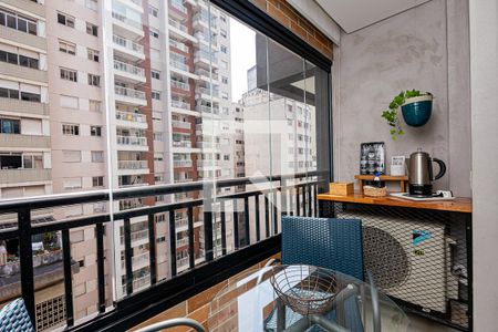 Varanda de kitnet/studio à venda com 1 quarto, 22m² em Centro Histórico de São Paulo, São Paulo