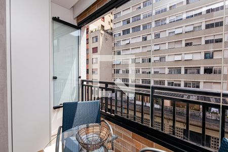 Varanda de kitnet/studio à venda com 1 quarto, 80m² em Centro Histórico de São Paulo, São Paulo