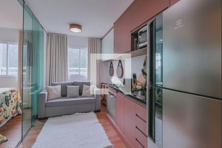 Sala de apartamento para alugar com 1 quarto, 22m² em Piatã, Salvador