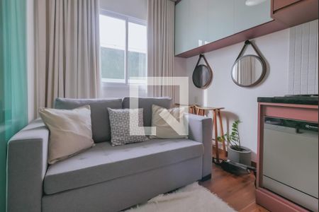 Sala de apartamento para alugar com 1 quarto, 22m² em Piatã, Salvador