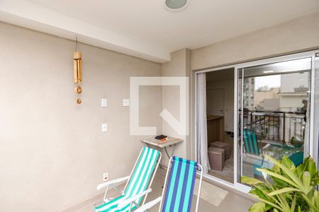 Varanda de apartamento para alugar com 2 quartos, 66m² em Santo Amaro, São Paulo