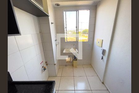 Cozinha de apartamento à venda com 2 quartos, 56m² em Jk, Contagem