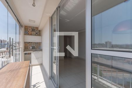 Varanda Gourmet de apartamento à venda com 3 quartos, 74m² em São Luiz, Belo Horizonte