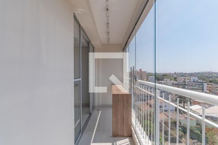 Varanda Gourmet de apartamento à venda com 3 quartos, 74m² em São Luiz, Belo Horizonte