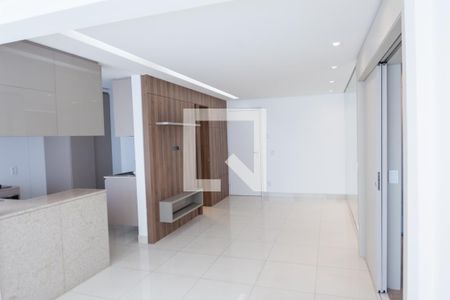 sala de apartamento para alugar com 1 quarto, 53m² em Vila da Serra, Nova Lima