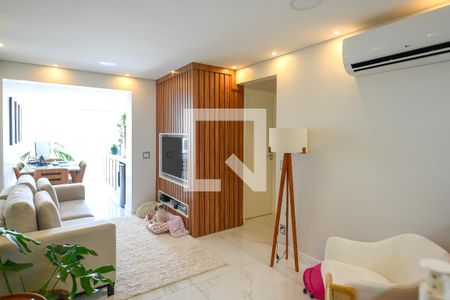 Sala de apartamento à venda com 2 quartos, 67m² em Vila Água Funda, São Paulo