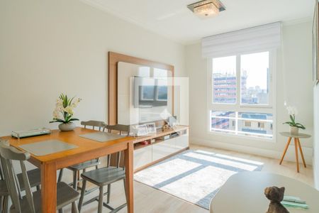 Sala de apartamento à venda com 1 quarto, 49m² em Cidade Baixa, Porto Alegre