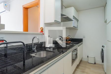 Cozinha e Área de Serviço de apartamento à venda com 1 quarto, 49m² em Cidade Baixa, Porto Alegre