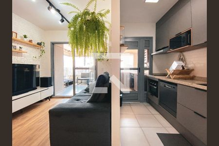 Sala/Cozinha de apartamento à venda com 2 quartos, 63m² em Butantã, São Paulo