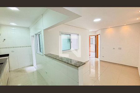 Sala - Sala de Jantar de apartamento para alugar com 2 quartos, 45m² em Vila Guarani, Santo André