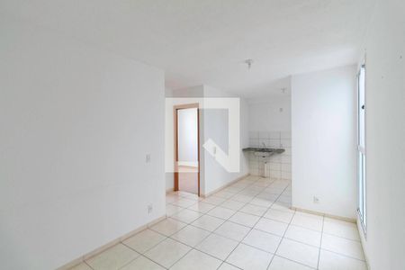 Sala de apartamento para alugar com 2 quartos, 42m² em Chacaras Reunidas Santa Terezinha, Contagem