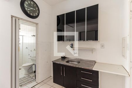 Cozinha de kitnet/studio à venda com 1 quarto, 35m² em Vila Buarque, São Paulo