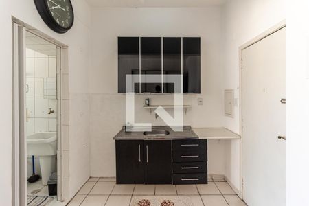 Cozinha de kitnet/studio à venda com 1 quarto, 35m² em Vila Buarque, São Paulo