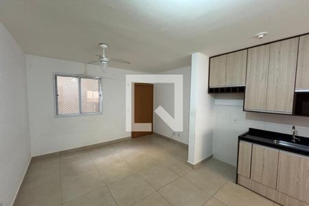 Sala de apartamento para alugar com 2 quartos, 46m² em Chacaras Pedro Correa de Carvalho, Ribeirão Preto