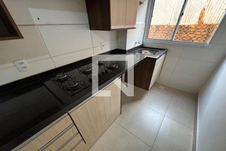 Cozinha - Lavanderia de apartamento para alugar com 2 quartos, 46m² em Chacaras Pedro Correa de Carvalho, Ribeirão Preto