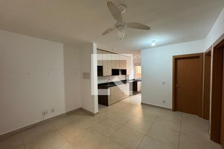 Sala de apartamento para alugar com 2 quartos, 46m² em Chacaras Pedro Correa de Carvalho, Ribeirão Preto