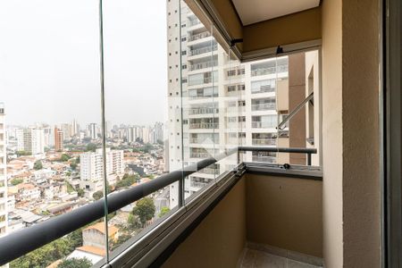 Varanda da Sala de apartamento para alugar com 2 quartos, 60m² em Vila Gumercindo, São Paulo