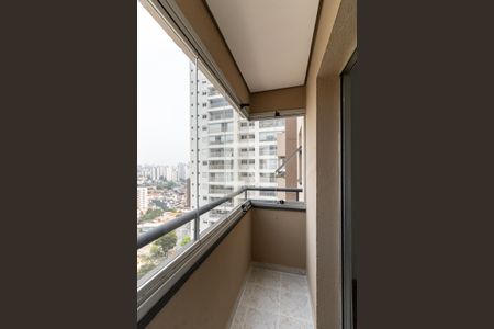 Varanda da Sala de apartamento para alugar com 2 quartos, 60m² em Vila Gumercindo, São Paulo