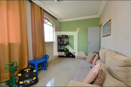 Sala de estar de apartamento à venda com 3 quartos, 90m² em Renascença, Belo Horizonte