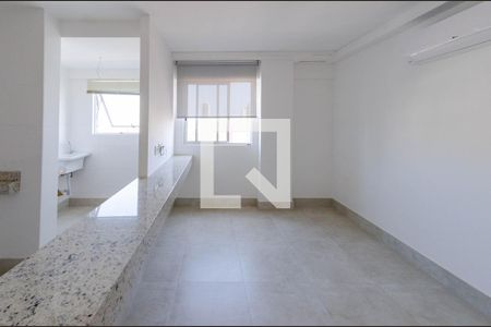 Sala de apartamento à venda com 1 quarto, 35m² em Gutierrez, Belo Horizonte