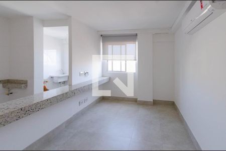 Sala de apartamento à venda com 1 quarto, 35m² em Gutierrez, Belo Horizonte