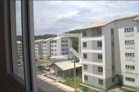 Vista quarto de kitnet/studio para alugar com 2 quartos, 48m² em Monte Azul, Belo Horizonte