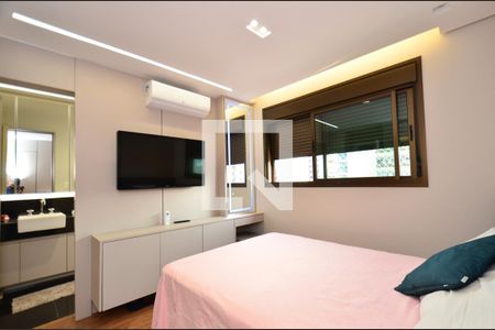 Suíte 1 de apartamento à venda com 2 quartos, 88m² em Lourdes, Belo Horizonte