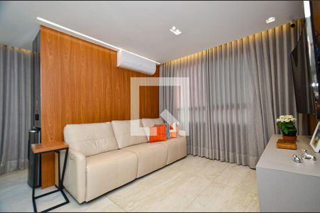 Sala de estar de apartamento à venda com 2 quartos, 88m² em Lourdes, Belo Horizonte