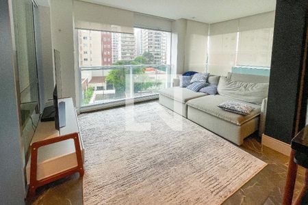 Sala de apartamento para alugar com 1 quarto, 57m² em Paraíso, São Paulo