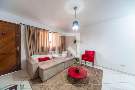 Sala de casa para alugar com 2 quartos, 111m² em Vila Alice, Santo André