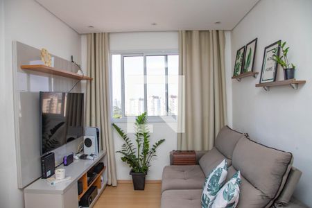 Sala de apartamento à venda com 2 quartos, 42m² em Itaquaciara, Diadema