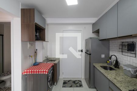 Cozinha e Área de Serviço de apartamento para alugar com 2 quartos, 32m² em Vila Nova Curuca, São Paulo