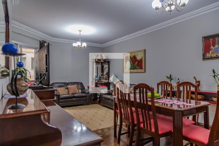 Sala de apartamento à venda com 3 quartos, 101m² em Vila Monte Alegre, São Paulo