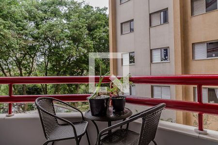 Varanda de apartamento à venda com 3 quartos, 101m² em Vila Monte Alegre, São Paulo