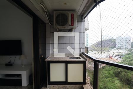 Varanda de apartamento para alugar com 3 quartos, 92m² em Enseada, Guarujá