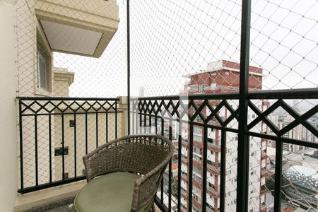 Varanda da Sala de apartamento para alugar com 2 quartos, 70m² em Vila Gomes Cardim, São Paulo