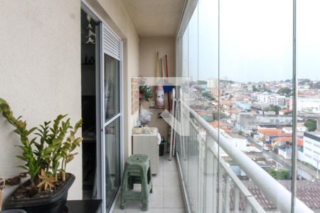 Varanda da Sala de apartamento à venda com 1 quarto, 37m² em Vila Ema, São Paulo