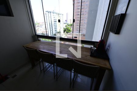 Varanda de kitnet/studio para alugar com 1 quarto, 45m² em Setor Pedro Ludovico, Goiânia